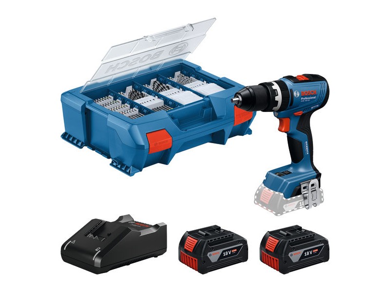 Akumulatorski udarni vrtalni vijačnik Bosch GSB 18V-65, 06019N3307